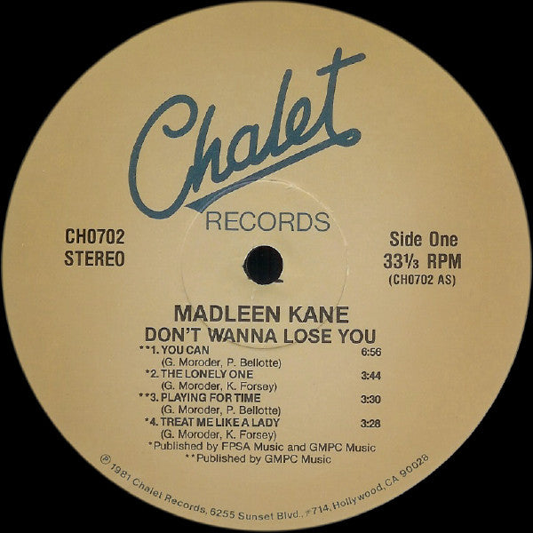 Madleen Kane - Don't Wanna Lose You