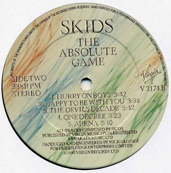 Skids - The Absolute Game