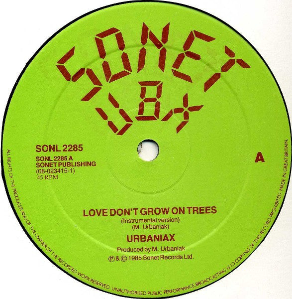 Urbaniax - Love Don't Grow On Trees