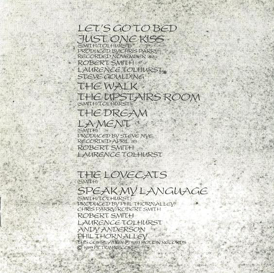 The Cure - Japanese Whispers