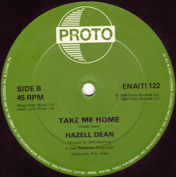 Hazell Dean - Back In My Arms (Once Again)