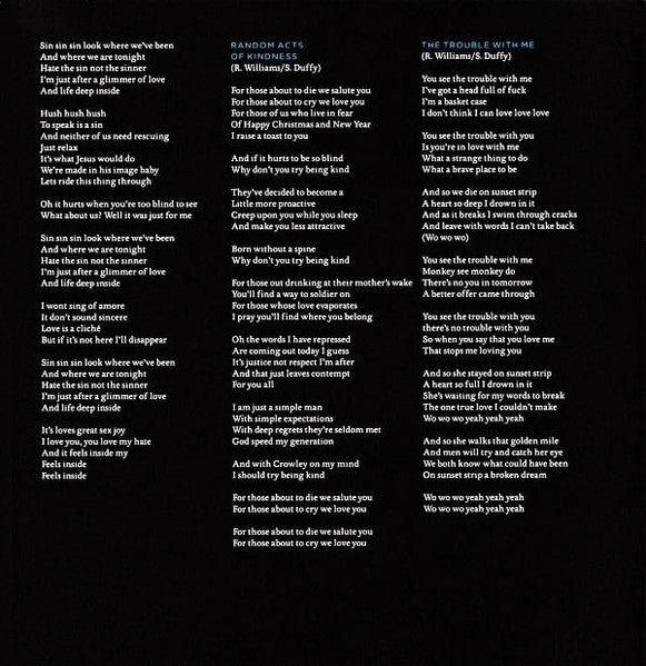 Robbie Williams - Intensive Care