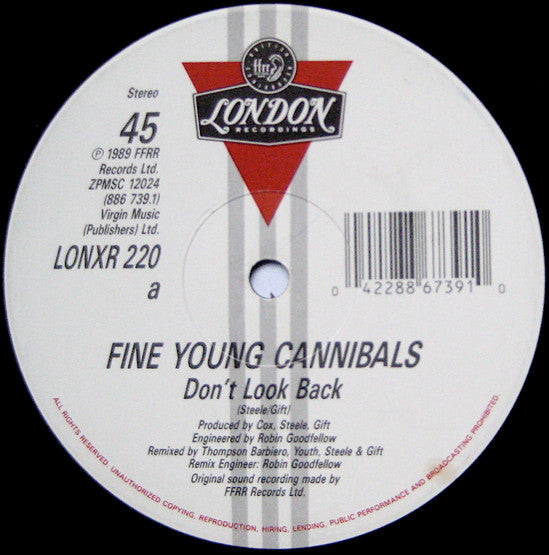 Fine Young Cannibals - Don't Look Back (Remix)