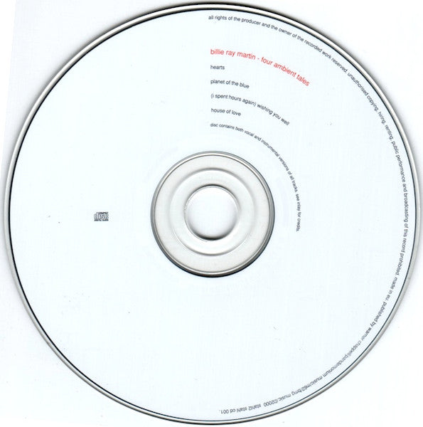 Billie Ray Martin - Four Ambient Tales
