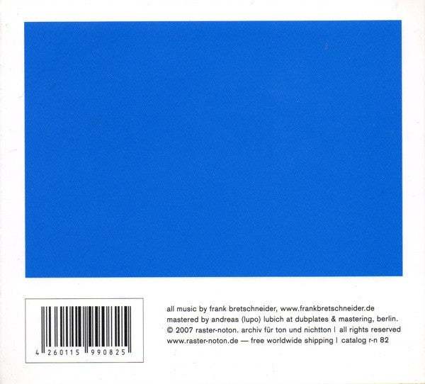 Frank Bretschneider - Rhythm