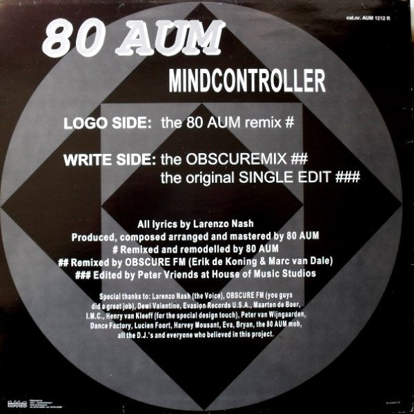 80 Aum - Mindcontroller (The Remixes)