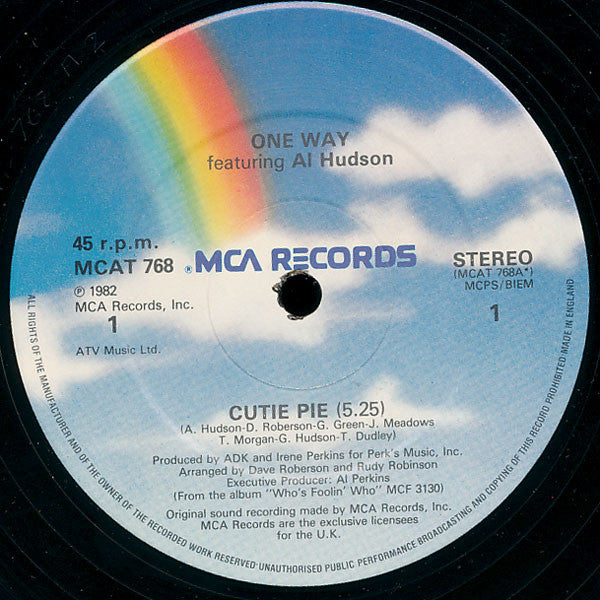 One Way Featuring Al Hudson - Cutie Pie / Who's Foolin' Who