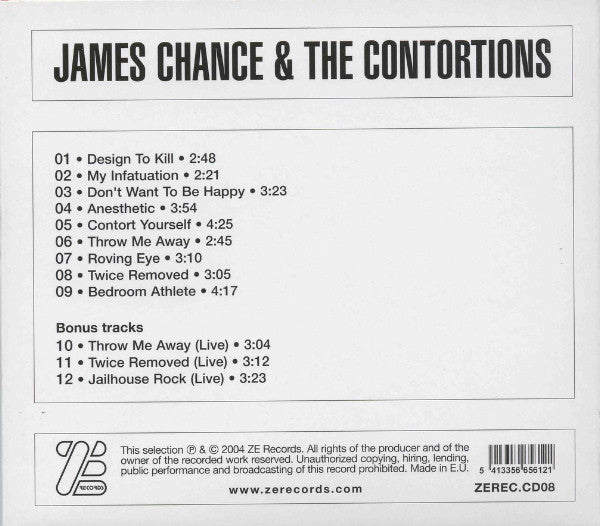 James Chance & The Contortions - Buy
