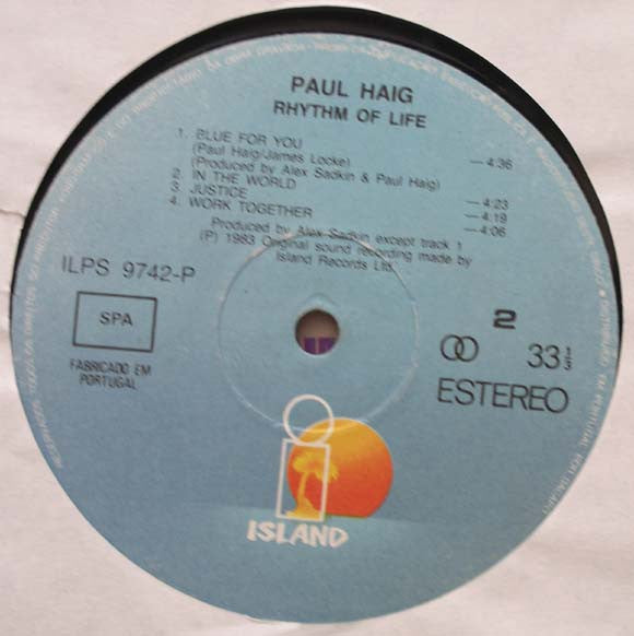 Paul Haig - Rhythm Of Life