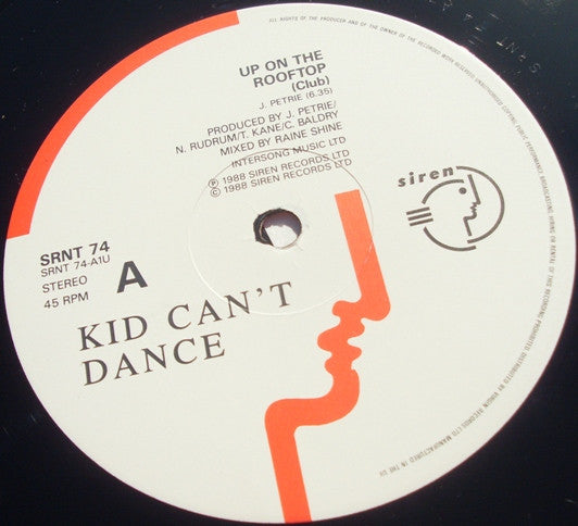Kid Can't Dance - Up On The Rooftop