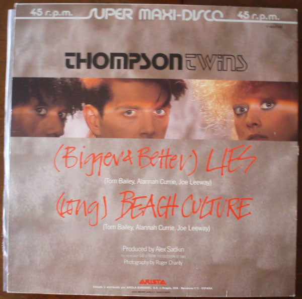 Thompson Twins - Lies