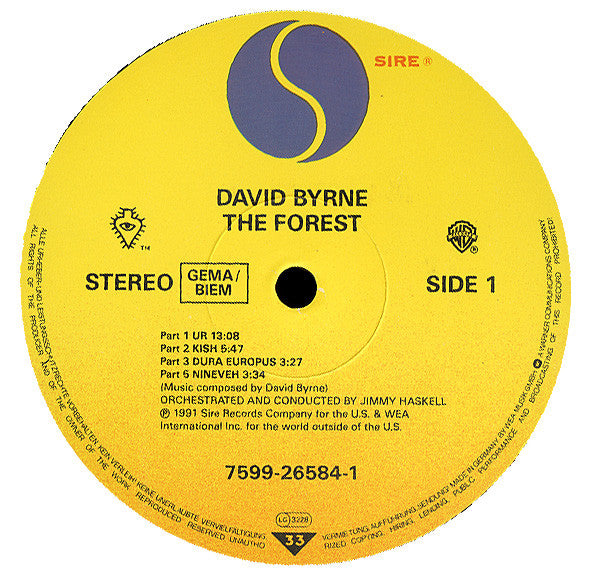 David Byrne - The Forest