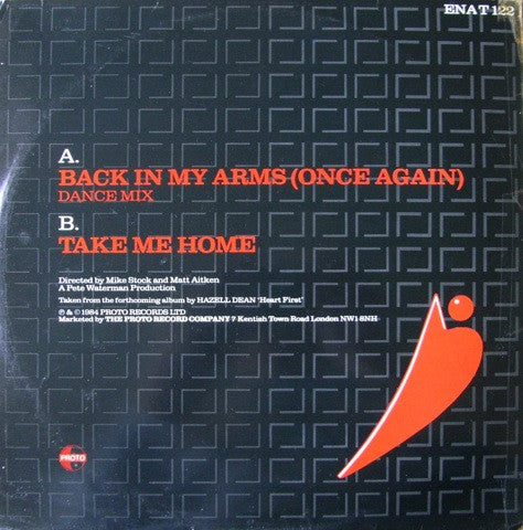 Hazell Dean - Back In My Arms (Once Again)