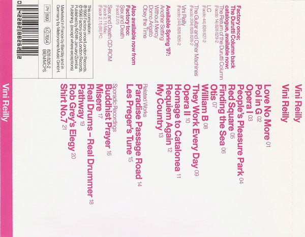 The Durutti Column - Vini Reilly