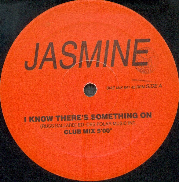 Jasmine (2) - I Know There's Something On