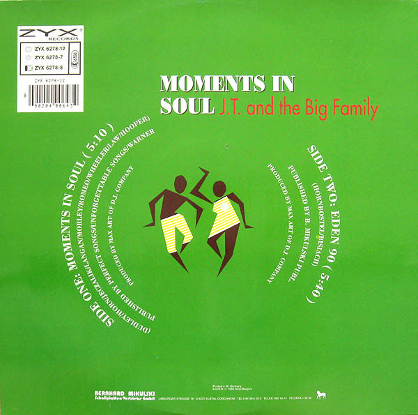 J.T. And The Big Family - Moments In Soul