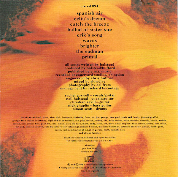 Slowdive - Just For A Day