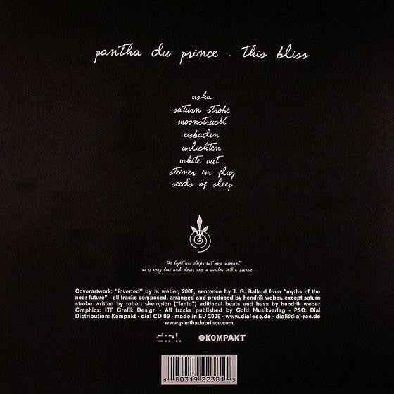 Pantha Du Prince - This Bliss
