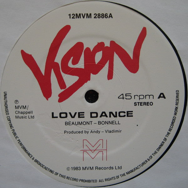 Vision (13) - Love Dance (Club Mix)