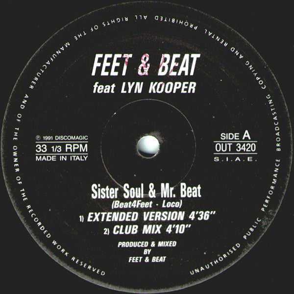 Feet & Beat Featuring Lyn Kooper - Sister Soul & Mr. Beat