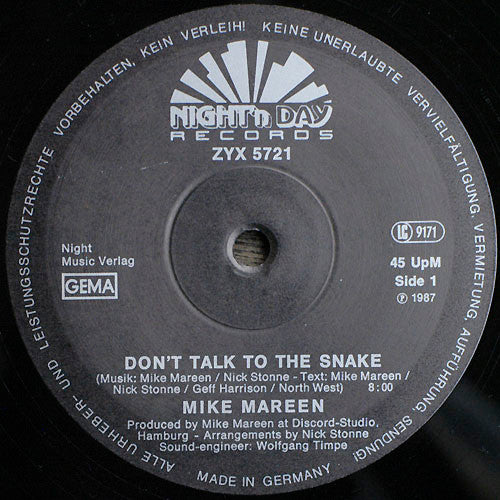 Mike Mareen - Don't Talk To The Snake