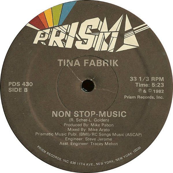 Tina Fabrique - Non Stop