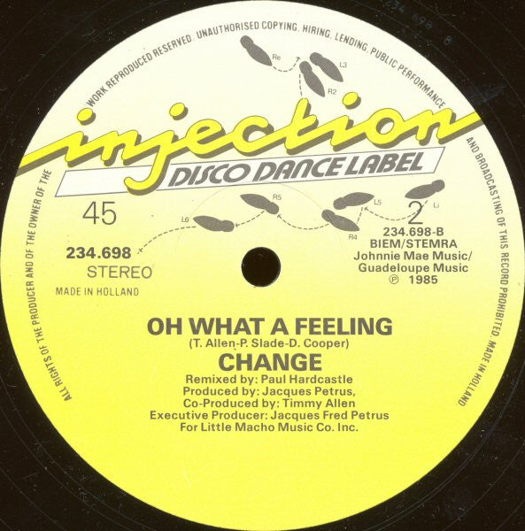 Change - Mutual Attraction / Oh What A Feeling