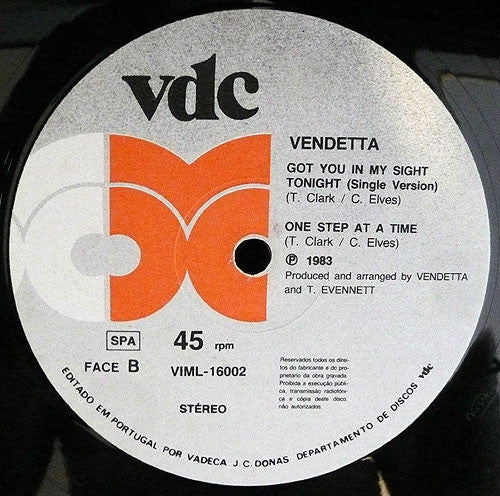 Vendetta (7) - Got You In My Sight Tonight