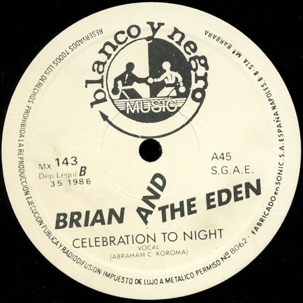 Brian And The Eden - Celebration To Night