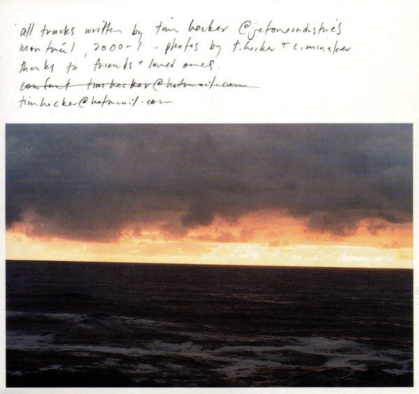 Tim Hecker - Haunt Me, Haunt Me Do It Again