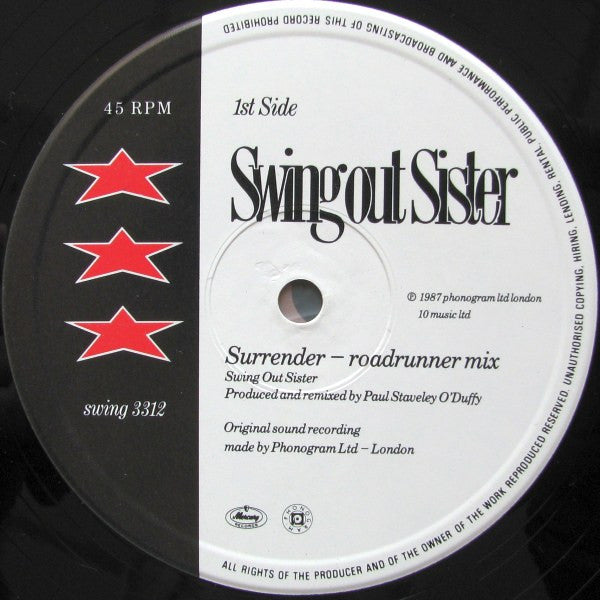 Swing Out Sister - Surrender