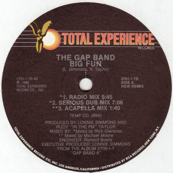 The Gap Band - Big Fun (New Remix)