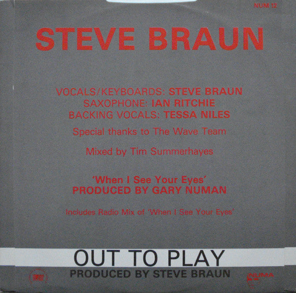 Steve Braun - When I See Your Eyes