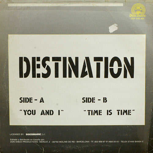 Destination (6) - You And I