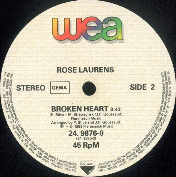 Rose Laurens - Africa (Voodoo Master)