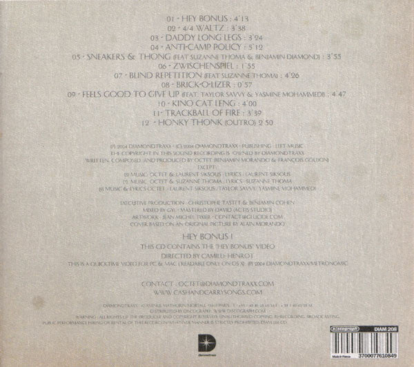 Octet - Cash And Carry Songs
