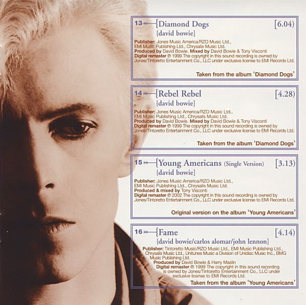 David Bowie - Best Of Bowie