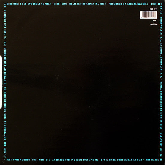 EMF - I Believe (Remixed By J.G. Thirlwell)