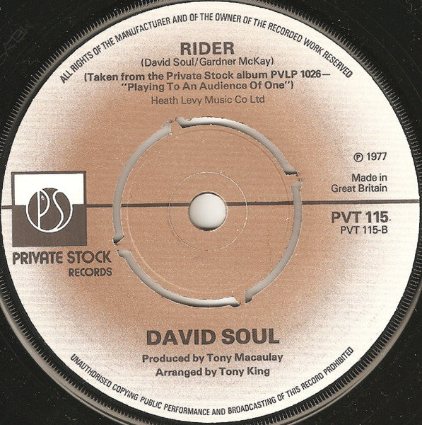David Soul - Silver Lady