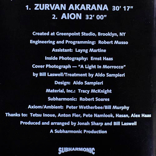 Jonah Sharp / Bill Laswell - Visitation