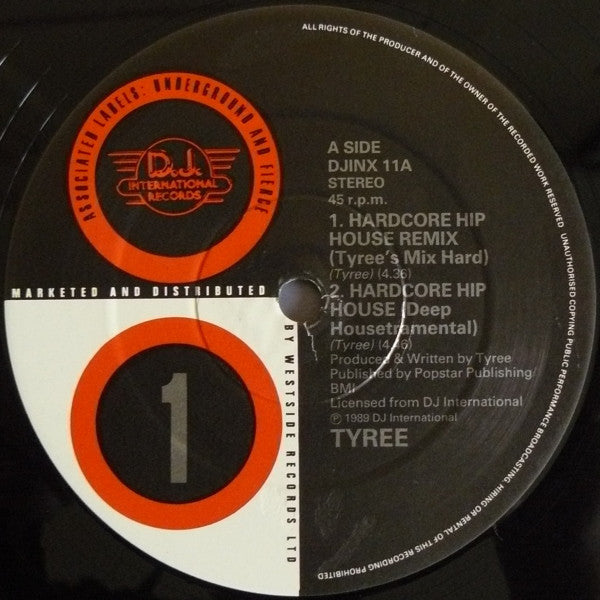 Tyree Cooper - Hardcore Hip House (US Remix)