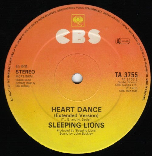Sleeping Lions (2) - Sound Of My Heart