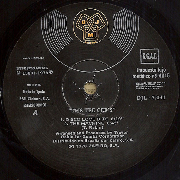 The Tee Cee's - Disco Love Bite