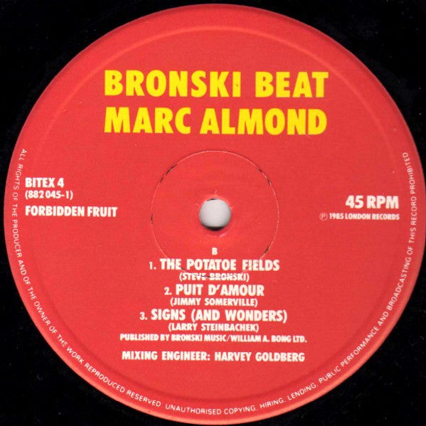 Bronski Beat, Marc Almond - I Feel Love