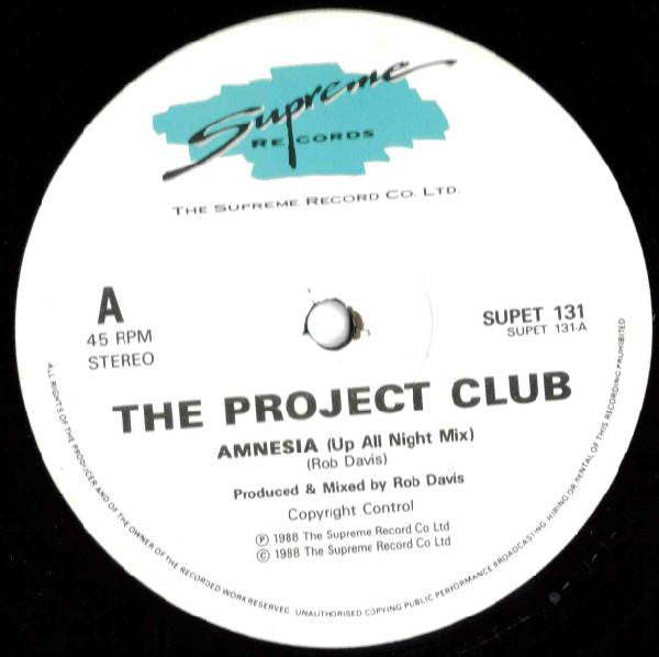 The Project Club - Amnesia