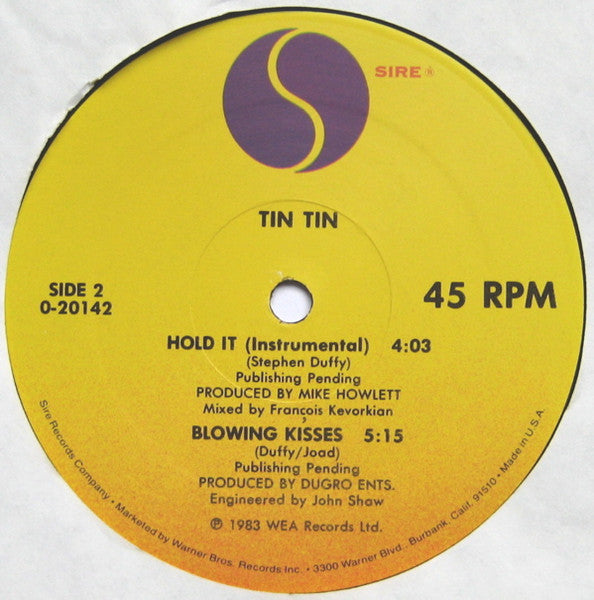 Tin Tin (4) - Hold It