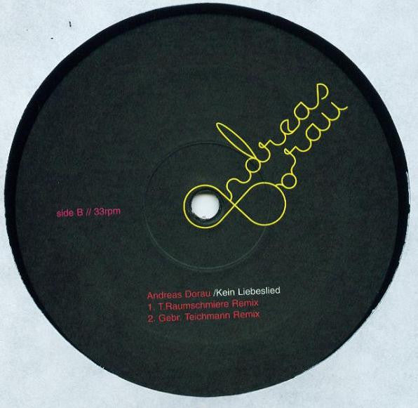 Andreas Dorau - Kein Liebeslied