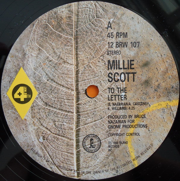 Millie Scott - To The Letter