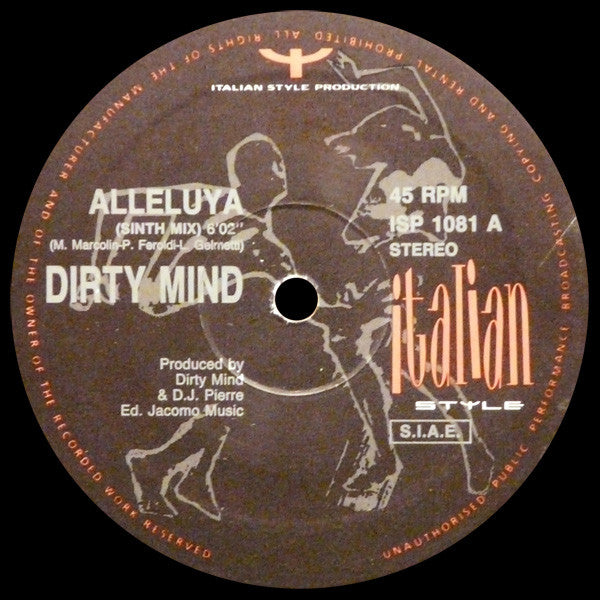 Dirty Mind - Alleluja