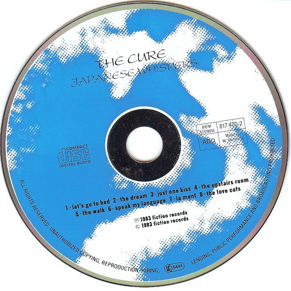 The Cure - Japanese Whispers